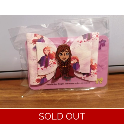 Disney Frozen Anna Single Hair Bow